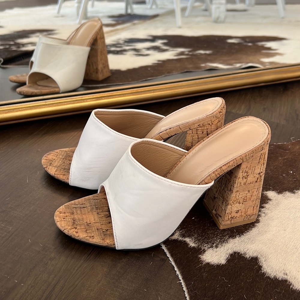 Cork heels